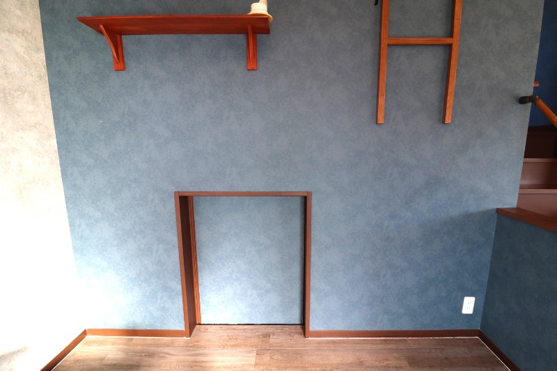 2.5階洋室の下は蔵になっています